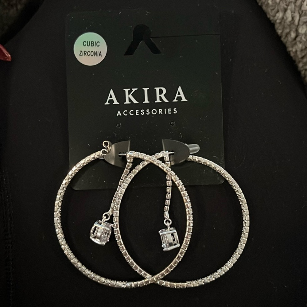 Akira hoop earrings